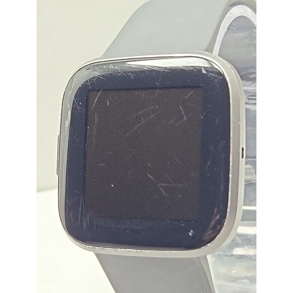 Fitbit Versa 2 Smartwatch Gray 40mm Alexa WR50M Always On Display No Charger - Picture 4 of 10